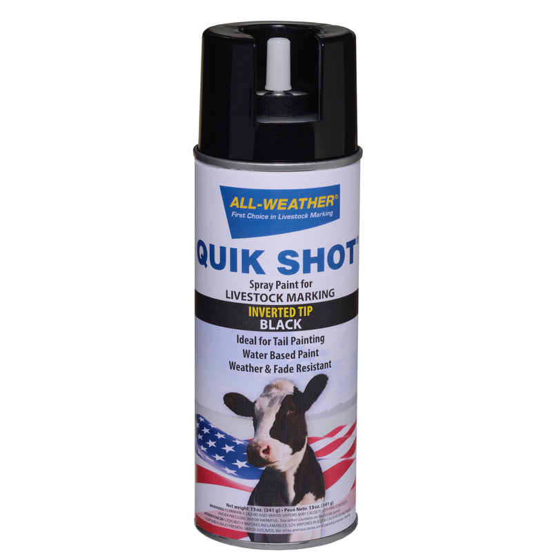 Quik Shot Livestock Marker Spray Paint, Red, 16-oz. Aerosol