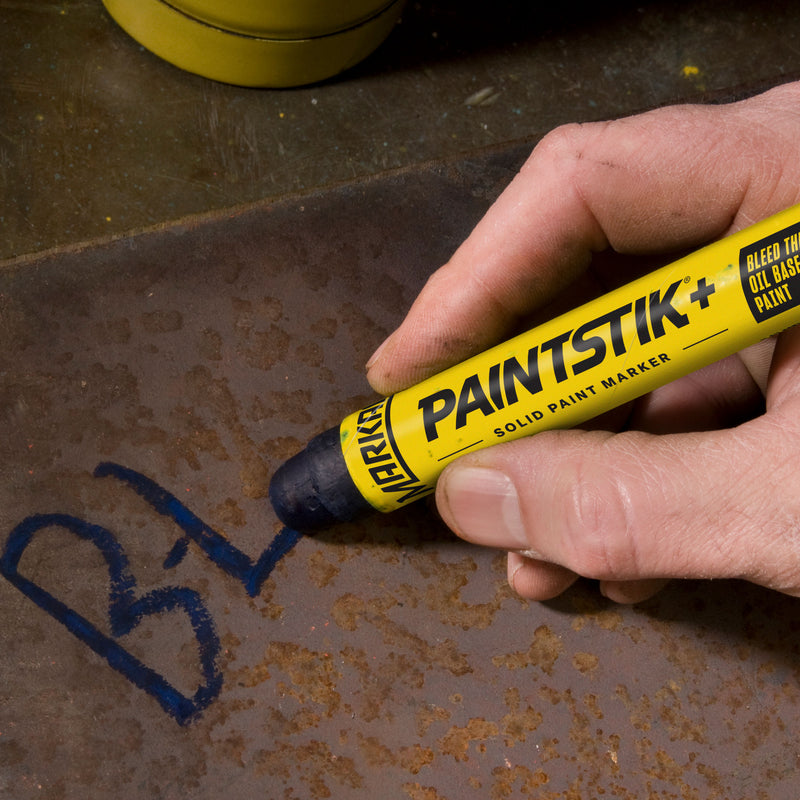 B-L Paintstik - Blue- Bleed Thru Oil Based Paint Marker –