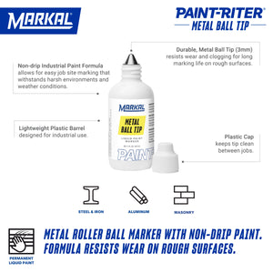 PAINT-RITER Metal Ball Tip Liquid Paint Marker