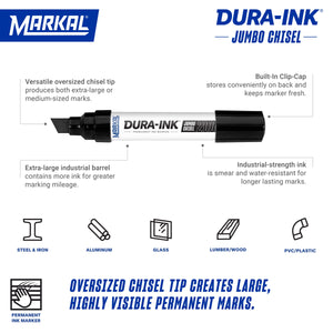 DURA-INK Jumbo Chisel Marker
