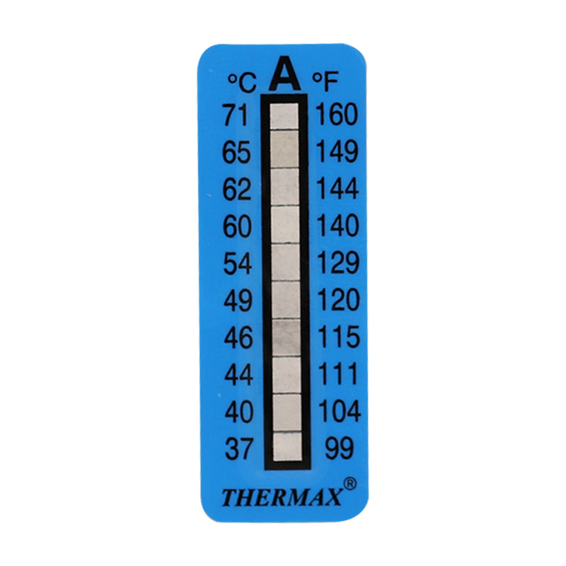 Thermographic Measurements Ltd Indicateurs de température avec cadran de  niveau 5 Thermax™ Plage de températures : 232°C à 260°C Thermographic  Measurements Ltd Indicateurs de température avec cadran de niveau 5  Thermax™
