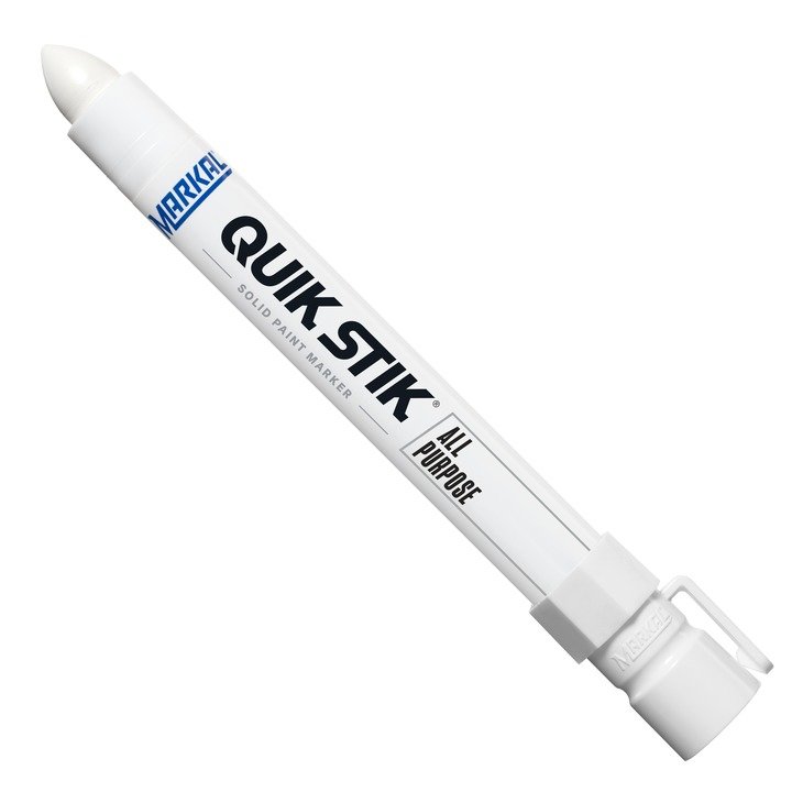 White Color Permanent Marker Pen for Black Surface - China Permanent  Marker, Metallic Color Marker
