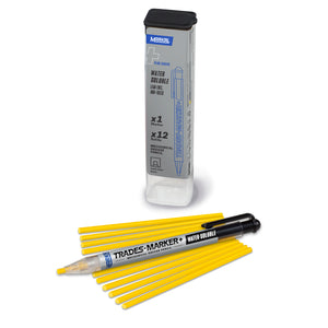 TRADES-MARKER Water Soluble Refillable All-Surface Marker