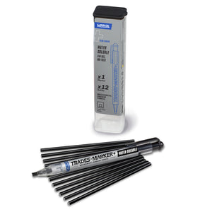 TRADES-MARKER Water Soluble Refillable All-Surface Marker