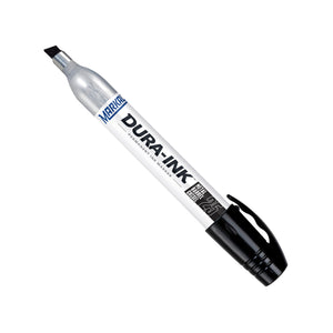 DURA-INK Metal Barrel Chisel Permanent Ink Marker