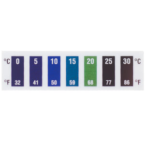 Tempilabel Reversible - 161°F (72°) + - Pack of 10