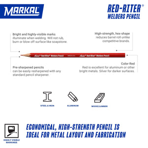 Weld-Riter® Welding Pencils (Silver-Streak® / Red-Riter®)
