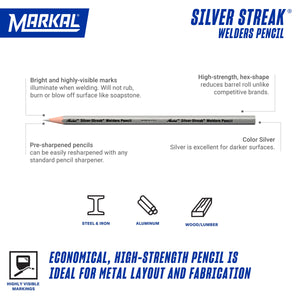 Weld-Riter® Welding Pencils (Silver-Streak® / Red-Riter®)