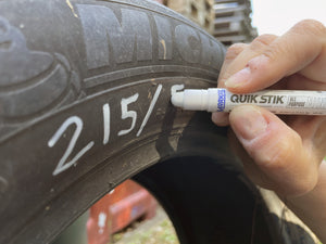 12 White Tire Pen Markers - Toyo Paint Pen for Car Tires