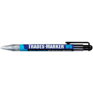 TRADES-MARKER Water Soluble Refillable All-Surface Marker