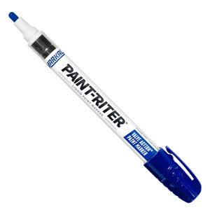 Markal Permanent Paint Marker, Medium Tip, Blue Color Family, Paint 97405G