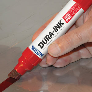 Markal - Black Dura-Ink 15 Felt Tip Marker (3 Pack) - RAM Welding Supply